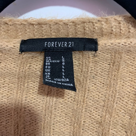 Forever 21 Caramel Cardigan - Picture 2 of 3